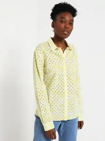 Julie Guerlande Chemise manches longues - jaune offre