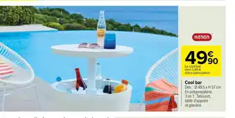 Carrefour Keter Cool Bar offre
