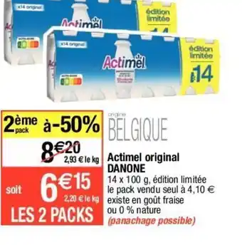 Migros Danone Actimel Original offre