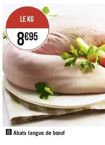 Géant Casino Abats Langue de Bœuf offre