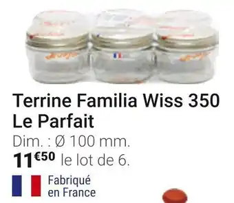 Le parfait terrine familia wiss 350