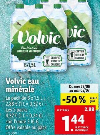 Volvic eau minérale