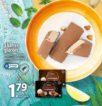 Lidl Gelatelli 5 barres glacées offre