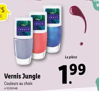 Cien vernis jungle