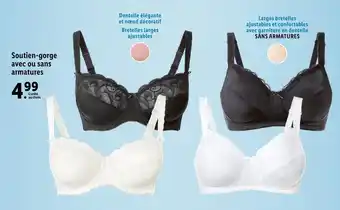 Lidl Esmara soutien-gorge avec ou sans armatures offre