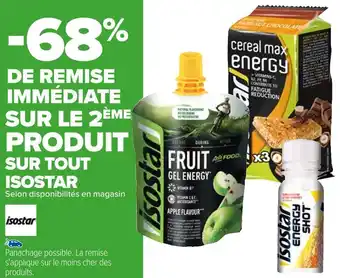 Carrefour Isostar bon plan sur tout isostar offre