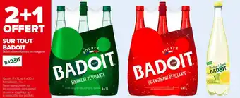 Carrefour Badoit bon plan sur tout badoit offre