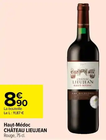 Chùteau lieujean haut-médoc