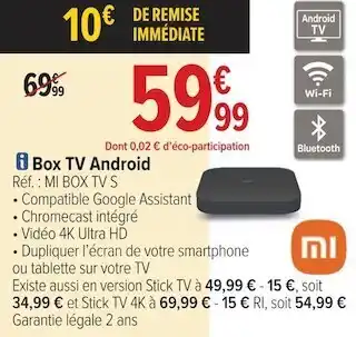 Xiaomi box tv android