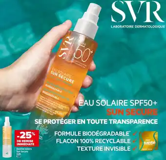 Carrefour Svr bon plan sur la gamme solaire sun secure svr offre