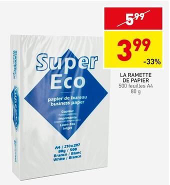 Stokomani La ramette de papier offre