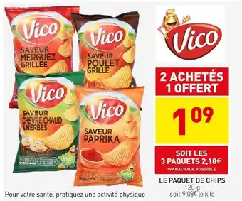 Stokomani Vico le paquet de chips offre