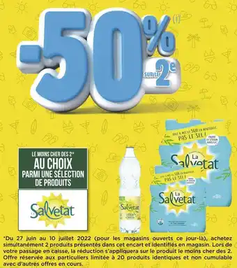 Géant Casino La salvetat bon plan sur une selection de produits la salvetat offre
