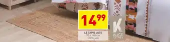 Stokomani Alice keynes le tapis jute offre