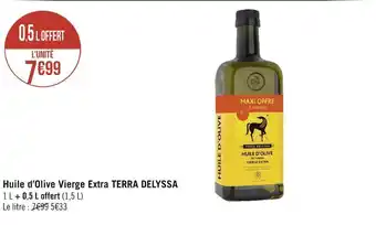 Terra delyssa huile d’olive vierge extra