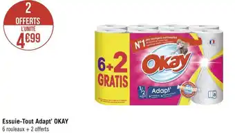 Géant Casino Okay essuie-tout adapt’ offre