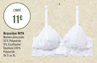 Géant Casino Sincère brassière rita offre