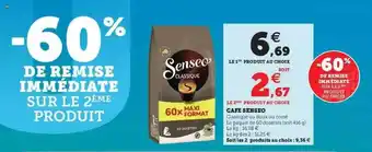 Super U Café Senseo offre