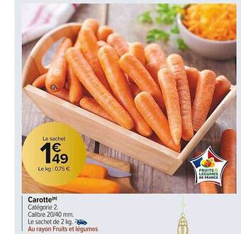 Carrefour Market Carotte offre