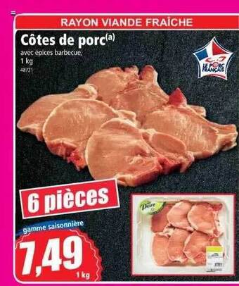 Norma Côtes De Porc offre
