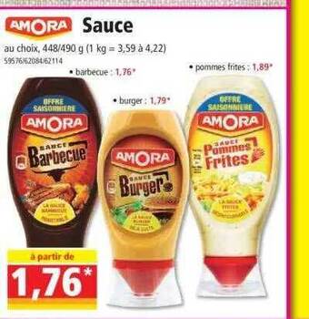 Norma Amora Sauce offre