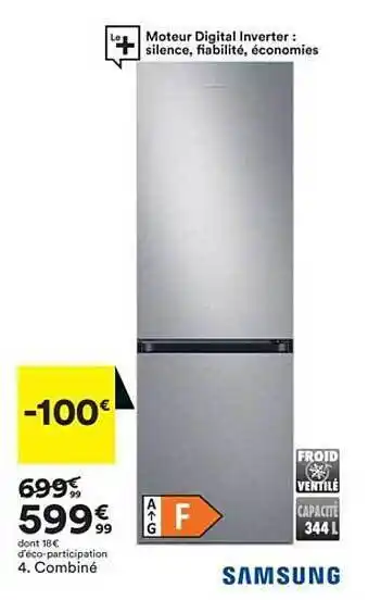 BUT Combiné Samsung offre