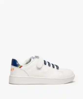 Tennis garçon à lacets élastiques et scratch - benetton vue1 - benetton - gemo
