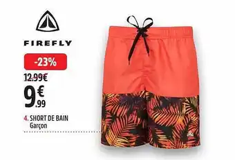 Intersport Short De Bain Garçon Firefly offre