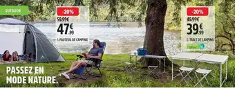 Fauteuil De Camping, Table De Camping
