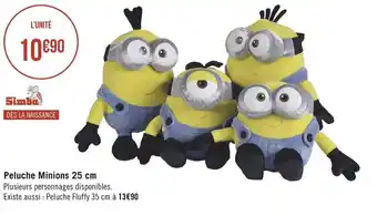 Peluche minions 25 cm