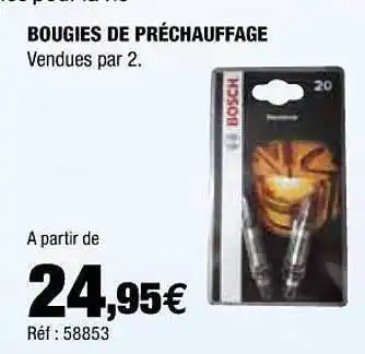 Bougies De Préchauffage Bosch