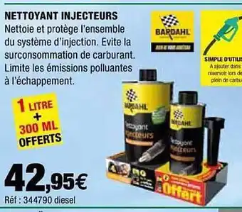 Autobacs Nettoyant Injecteurs Bardahl offre