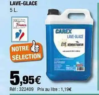 Autobacs Lave-glace offre