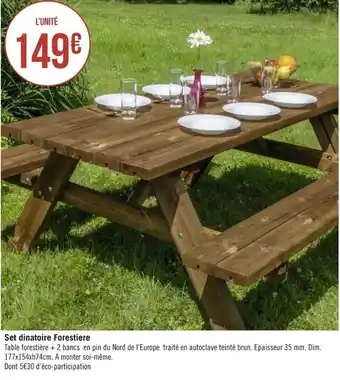 Set dinatoire forestiere