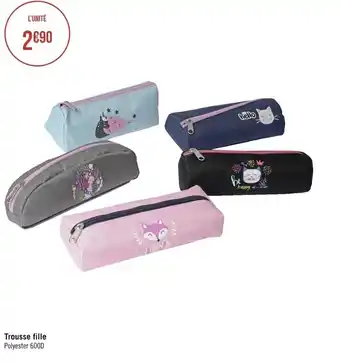 Géant Casino Trousse fille offre