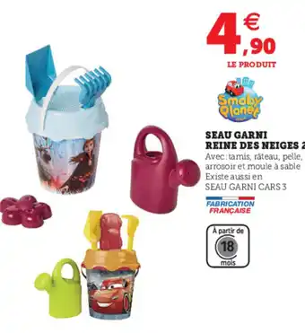 Hyper U Seau garni reine des neiges 2 offre