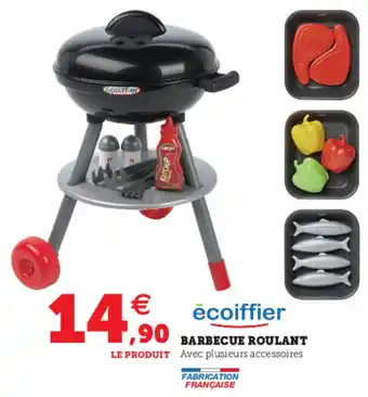Hyper U Barbecue roulant offre