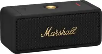Boulanger Enceinte portable marshall emberton bt black & brass offre