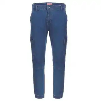 Stokomani Jean cargo cheville élastique offre