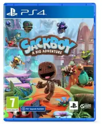 Boulanger Jeu ps4 sony sackboy a big adventure offre