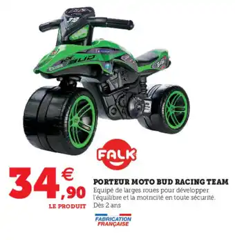 Hyper U Porteur moto bud racing team offre