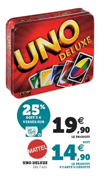 Hyper U Uno Deluxe offre