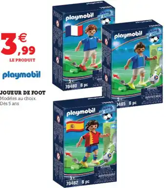 Hyper U Joueur De Foot offre