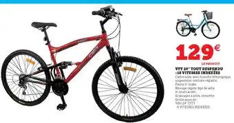 Vtt 24" Tout Suspendu