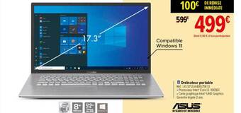 Carrefour Ordinateur Portable Asus offre