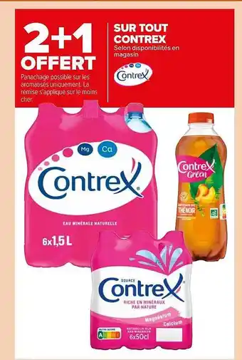 Carrefour Market Contrex offre
