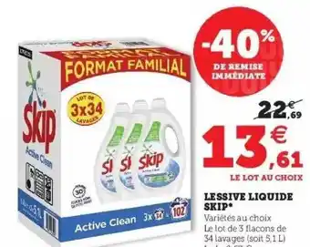 Lessive Liquide Skip