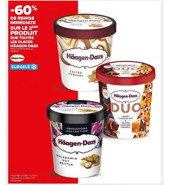 Carrefour Market Les Glaces Häagen-dazs offre