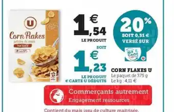 Hyper U Corn Flakes U offre