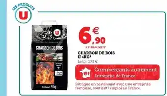 Hyper U Charbon De Bois U 4 Kg offre